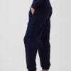 Joggingbyxor med hög midja i Vintagesoft-material