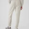 Joggingbyxor med hög midja i Vintagesoft-material