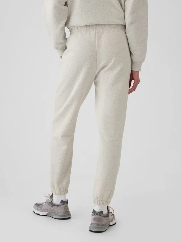 Joggingbyxor med hög midja i Vintagesoft-material