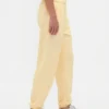 Joggingbyxor med hög midja i Vintagesoft-material