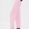 Joggingbyxor med hög midja i Vintagesoft-material