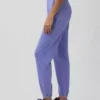 Joggingbyxor med hög midja i Vintagesoft-material
