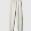 Joggingbyxor med hög midja i Vintagesoft-material