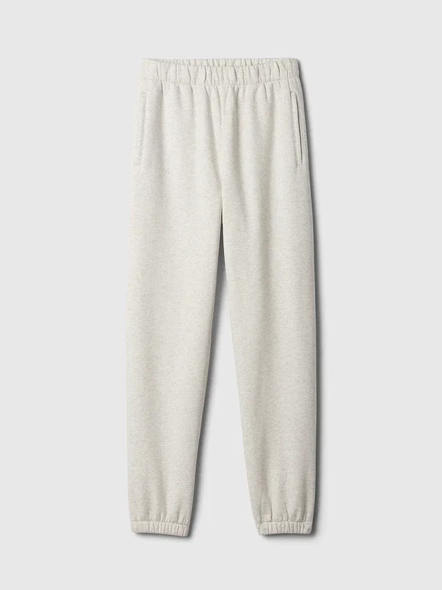 Joggingbyxor med hög midja i Vintagesoft-material