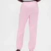 Joggingbyxor med hög midja i Vintagesoft-material