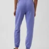 Joggingbyxor med hög midja i Vintagesoft-material