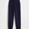 Joggingbyxor med hög midja i Vintagesoft-material