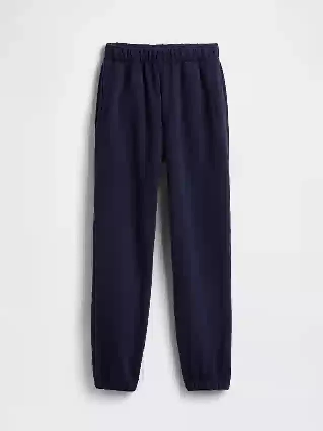 Joggingbyxor med hög midja i Vintagesoft-material