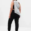 Joggingbyxor med hög midja i Vintagesoft-material