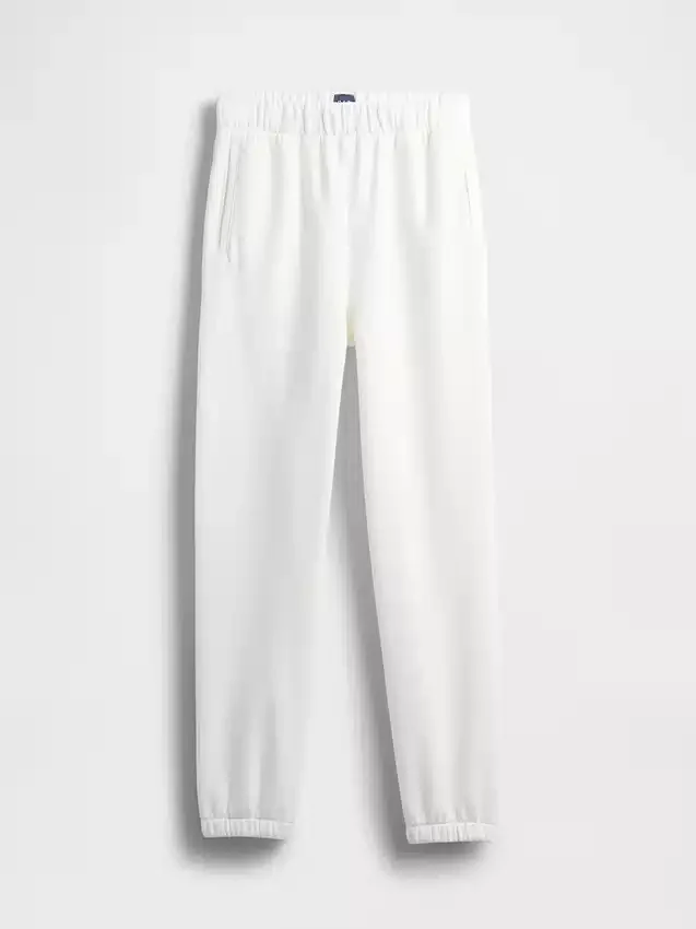 Joggingbyxor med hög midja i Vintagesoft-material