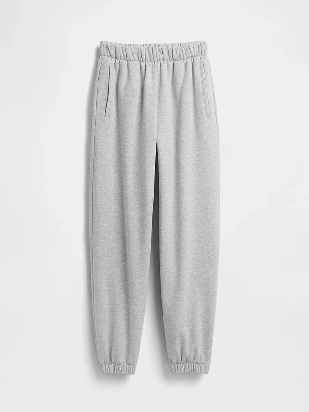 Joggingbyxor med hög midja i Vintagesoft-material
