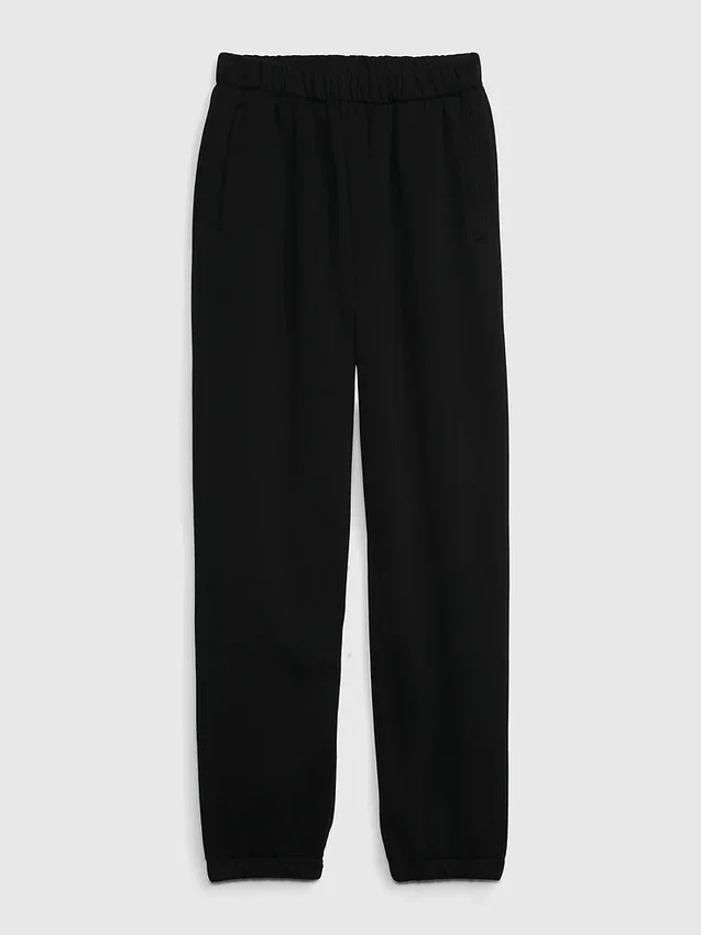 Joggingbyxor med hög midja i Vintagesoft-material