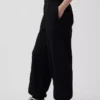 Joggingbyxor med medelhög midja i Vintagesoft-material