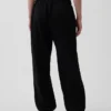 Joggingbyxor med medelhög midja i Vintagesoft-material