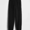 Joggingbyxor med medelhög midja i Vintagesoft-material