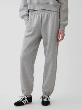 Joggingbyxor med medelhög midja i Vintagesoft och avslappnad passform