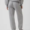 Joggingbyxor med medelhög midja i Vintagesoft och avslappnad passform