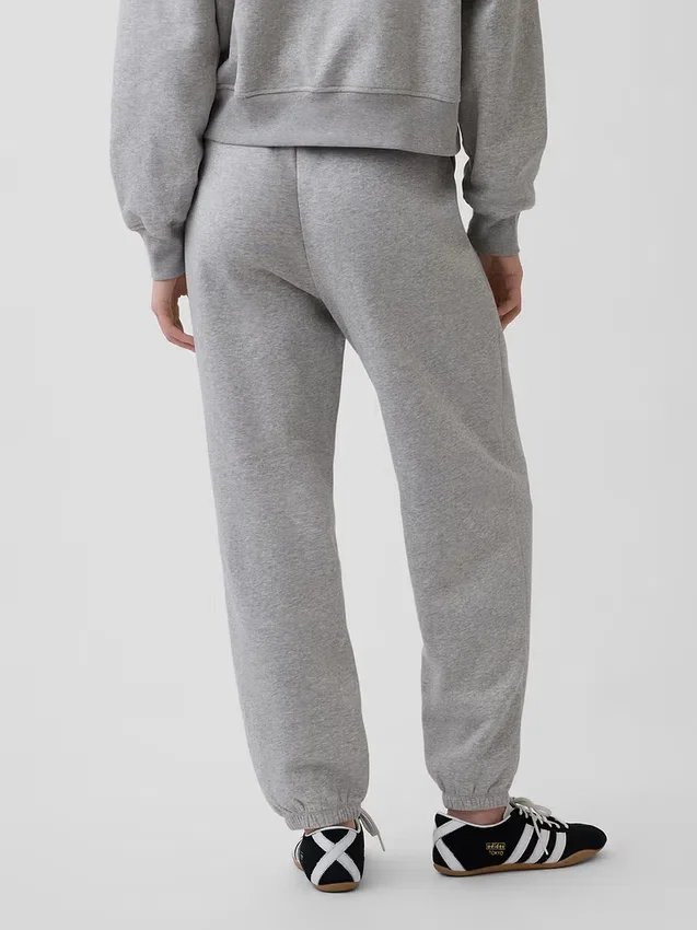 Joggingbyxor med medelhög midja i Vintagesoft och avslappnad passform