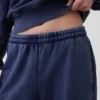 Joggingbyxor med medelhög midja i Vintagesoft och avslappnad passform
