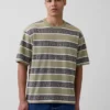 Keith Haring Oversized randig T-shirt
