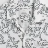 Keith Haring-skjorta med struktur