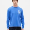 Keith Haring T-shirt med lös passform och tryck