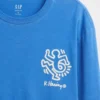 Keith Haring T-shirt med lös passform och tryck