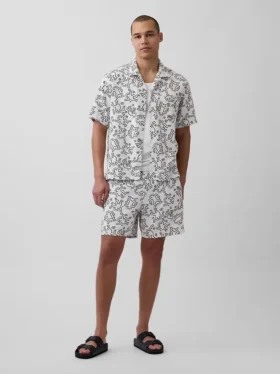 Keith Haring Texturerade Easy-shorts