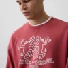 Keith Haring Tjock tröja med logotyp