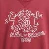Keith Haring Tjock tröja med logotyp