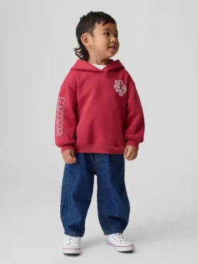 Keith Haring Vintagesoft-hoodie för småbarn