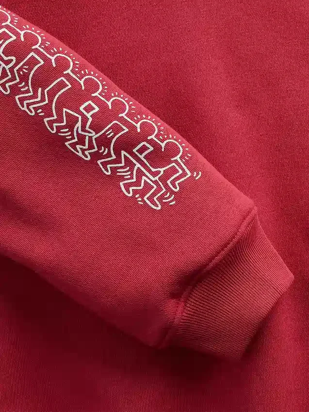 Keith Haring Vintagesoft-hoodie för småbarn