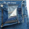Kids Low Rise Stride Embroidered Floral Wide-Leg Jeans