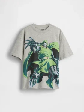 Kids Marvel T-shirt med grafiskt tryck i avslappnad passform