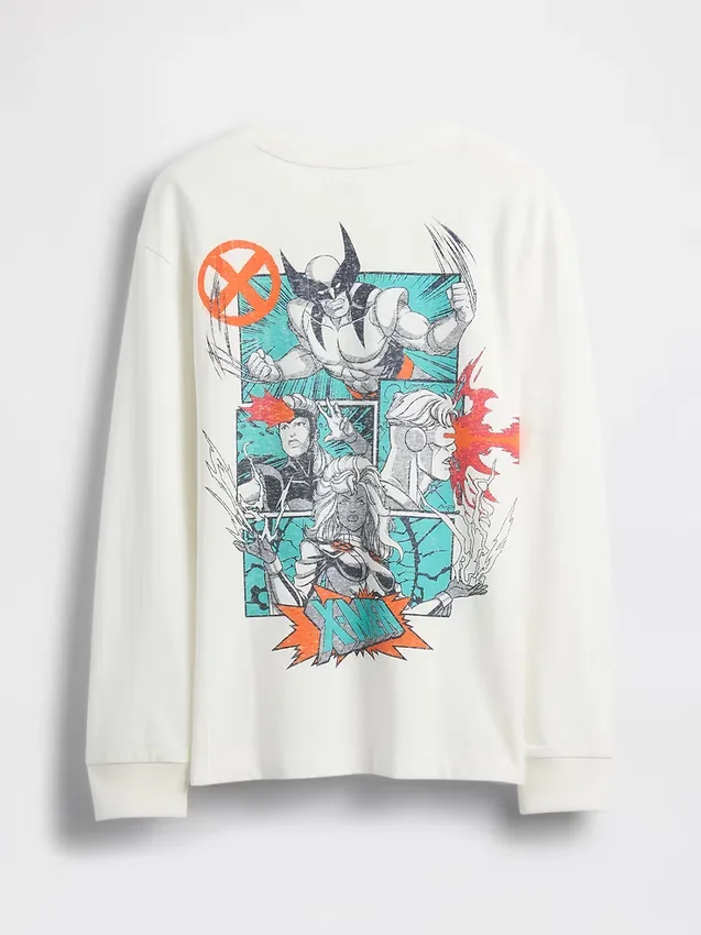 Kids Marvel T-shirt med grafiskt tryck i avslappnad passform