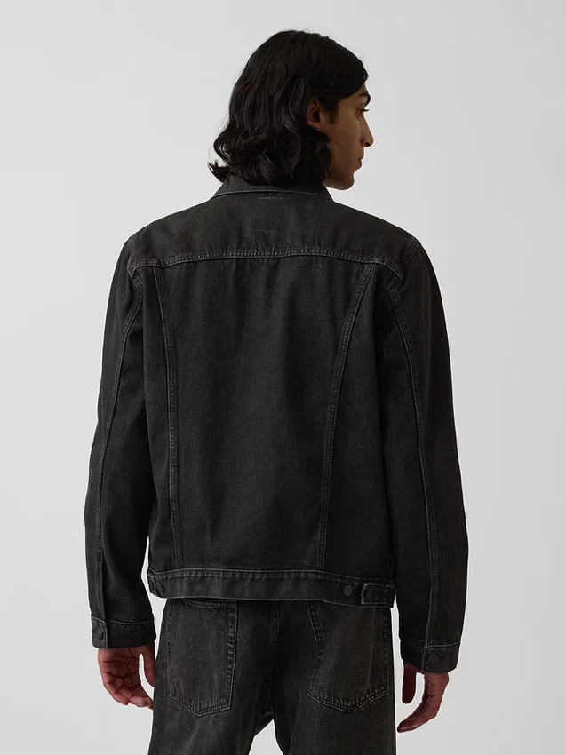 Klassisk ikonisk denimjacka för vuxna