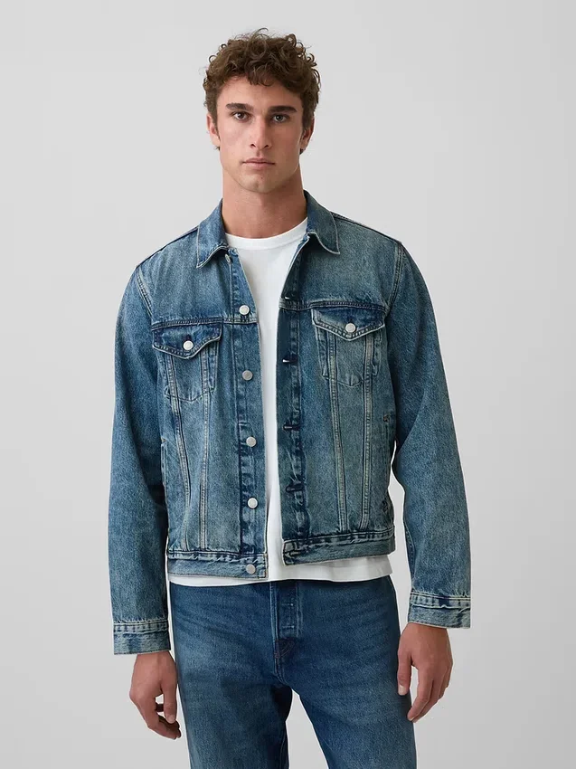 Klassisk ikonisk jeansjacka