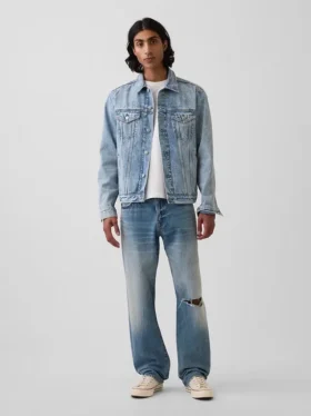 Klassisk ikonisk jeansjacka
