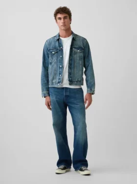 Klassisk ikonisk jeansjacka