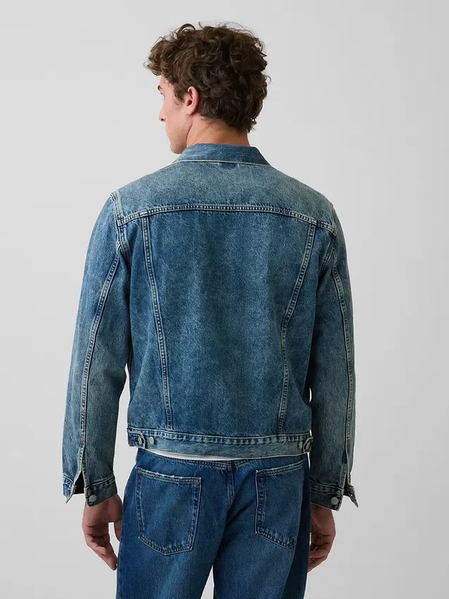 Klassisk ikonisk jeansjacka