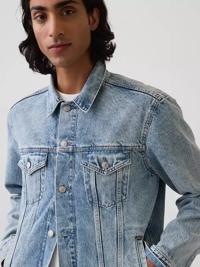 Klassisk ikonisk jeansjacka