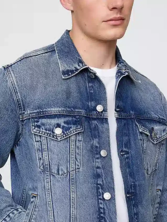 Klassisk ikonisk jeansjacka