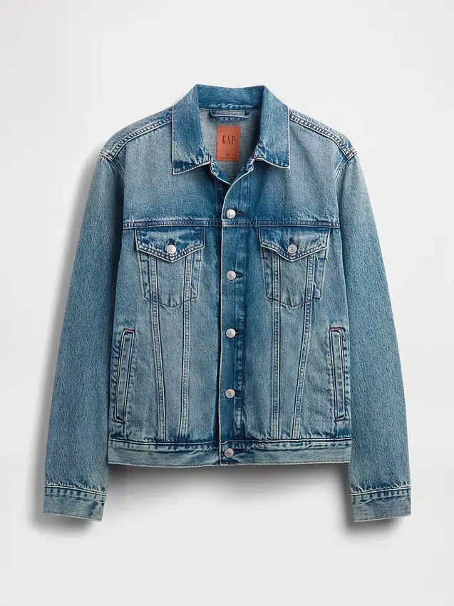 Klassisk ikonisk jeansjacka