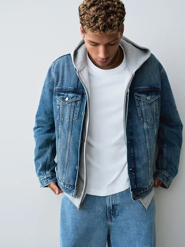 Klassisk ikonisk jeansjacka
