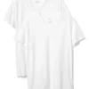 Klassisk T-shirt med V-ringning (2-pack)