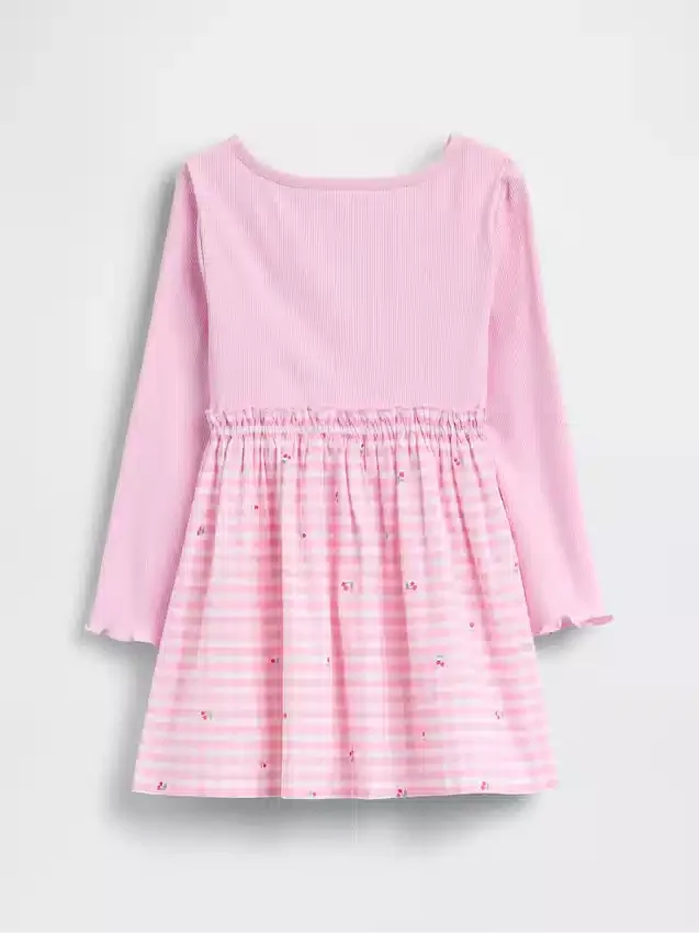 Klänning i blandmaterial för Baby & Småbarn
