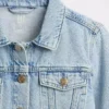 Kort denimjacka för barn