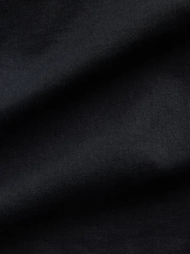 Kort linneblandad linne-topp