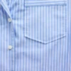 Kort pyjamas skjorta i poplin