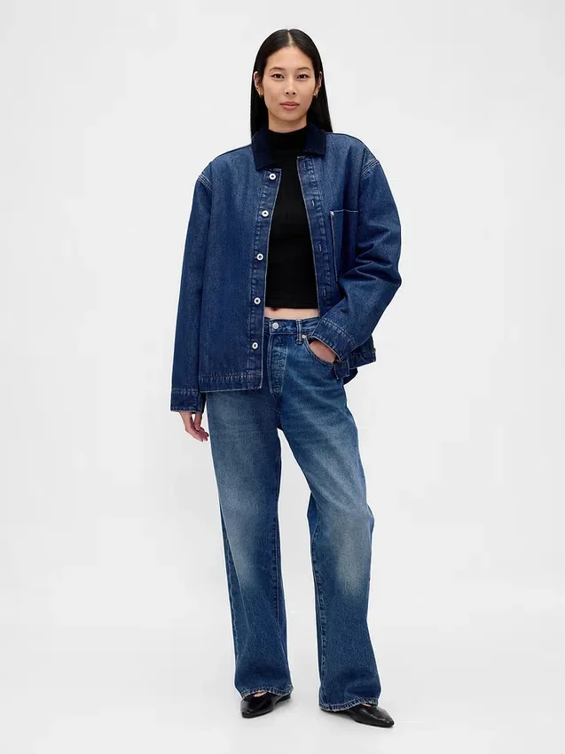 Kort turtleneck i pointelle-ribb